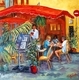 "Afternoon Spritz" oil  24x24  $500
