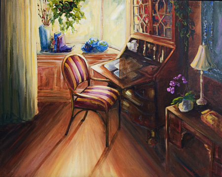 Concerning, 24x28, acrylic