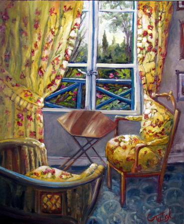 Sitting with Monet