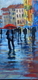 Venice in the Rain  8X20 oil